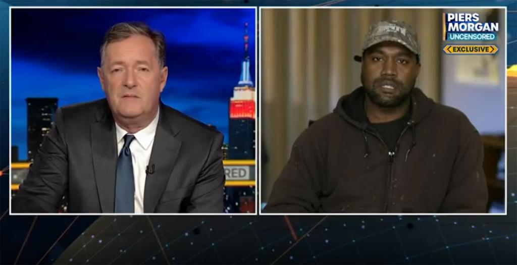 Piers Morgan and Kanye West