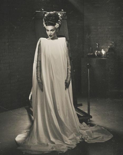 Kylie Jenner as Bride of Frankenstein