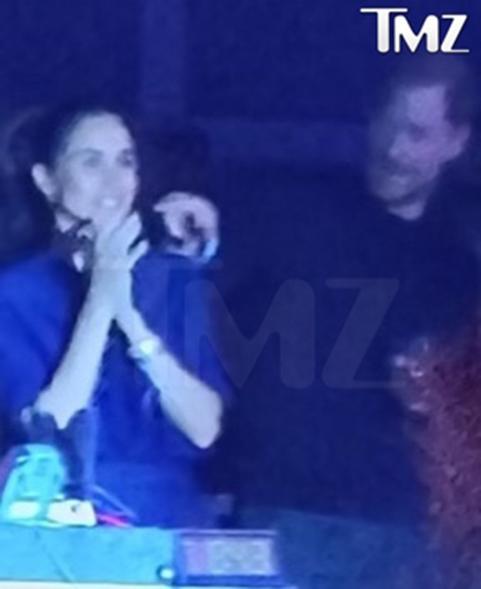 Meghan Markle and Prince Harry at the Jack Johnson Concert.