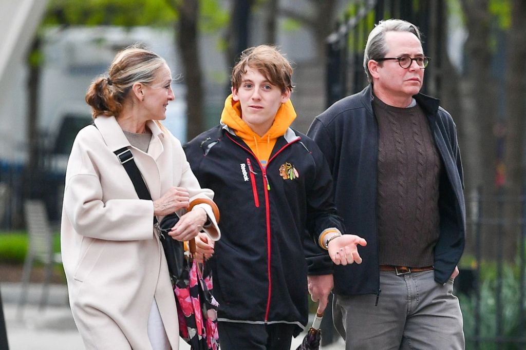 Sarah Jessica Parker, Matthew Broderick and son James