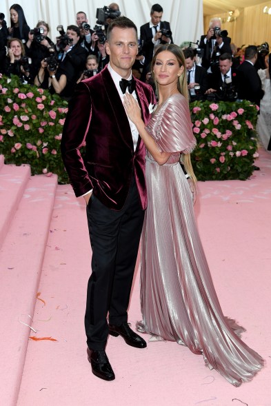 Tom Brady and Gisele Bundchen at the 2019 Met Gala