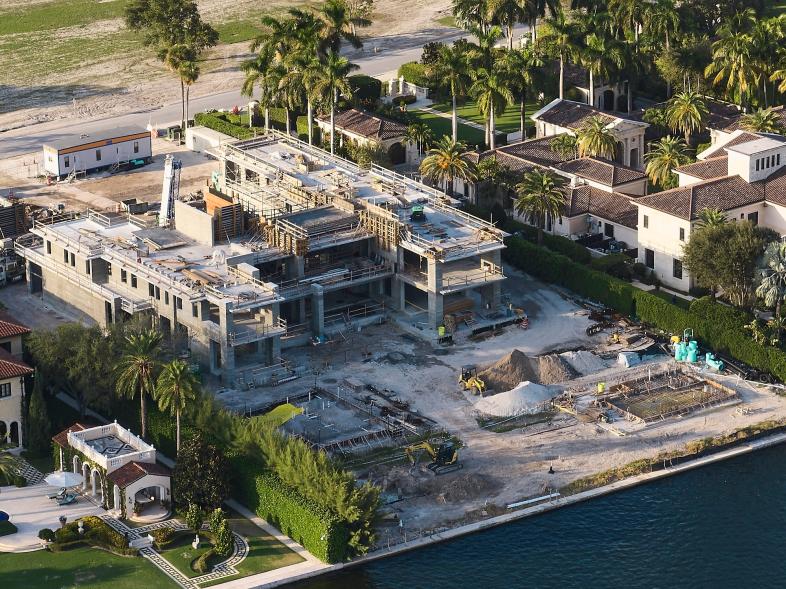 The duo also share a Miami mansion with their children.