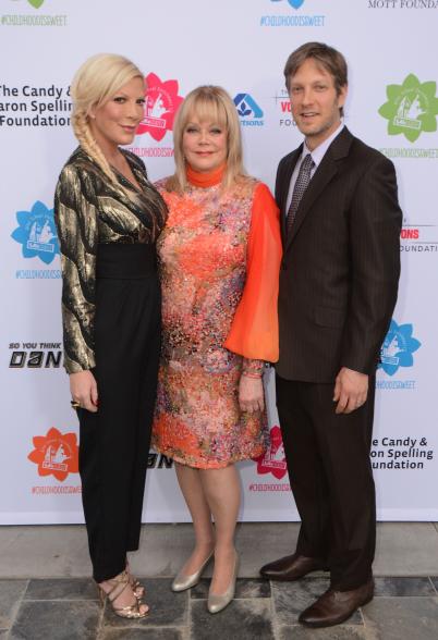Candy Spelling, Tori Spelling and Randy Spelling