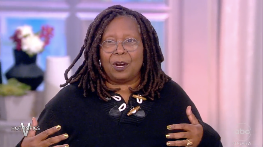 Whoopi Goldberg on "The View."