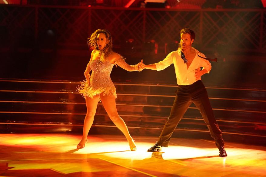 A photo of Cheryl Burke on “Dancing With the Stars” Season 31 finale