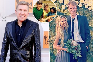 Todd Chrisley and Lindsie Chrisley with Will Campbell.