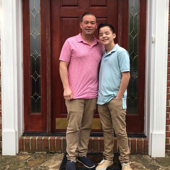 Collin Gosselin and Jon Gosselin