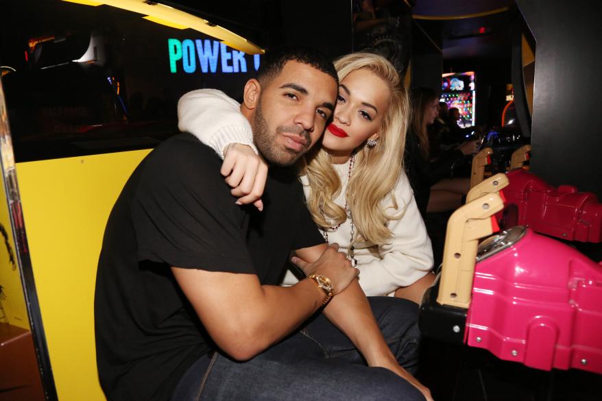 Drake and Rita Ora