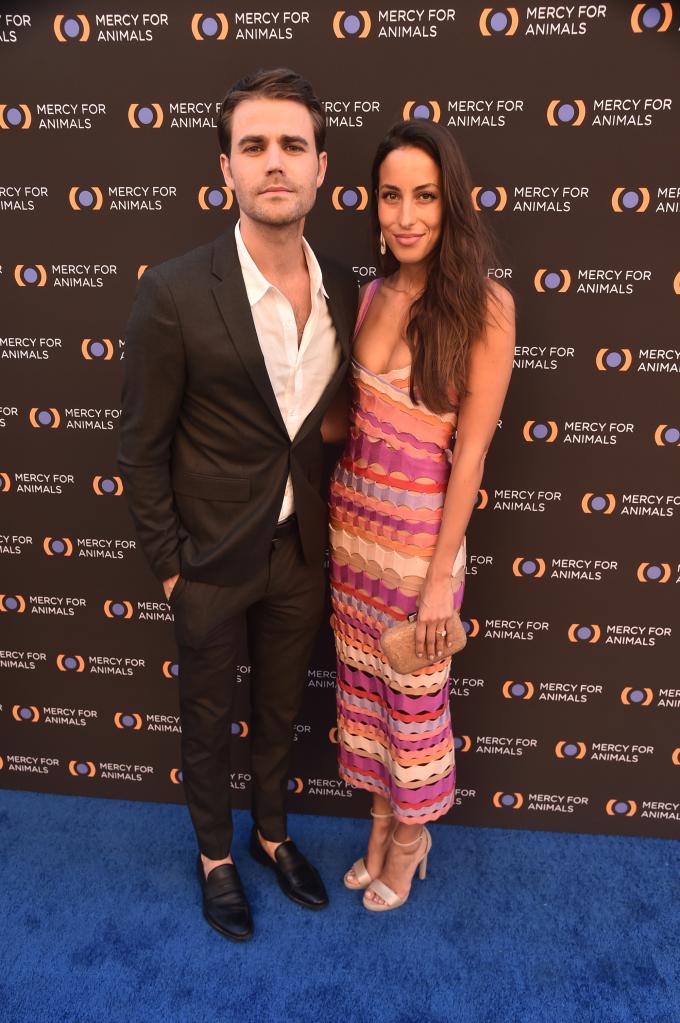 Ines de Ramon and Paul Wesley in LA. 