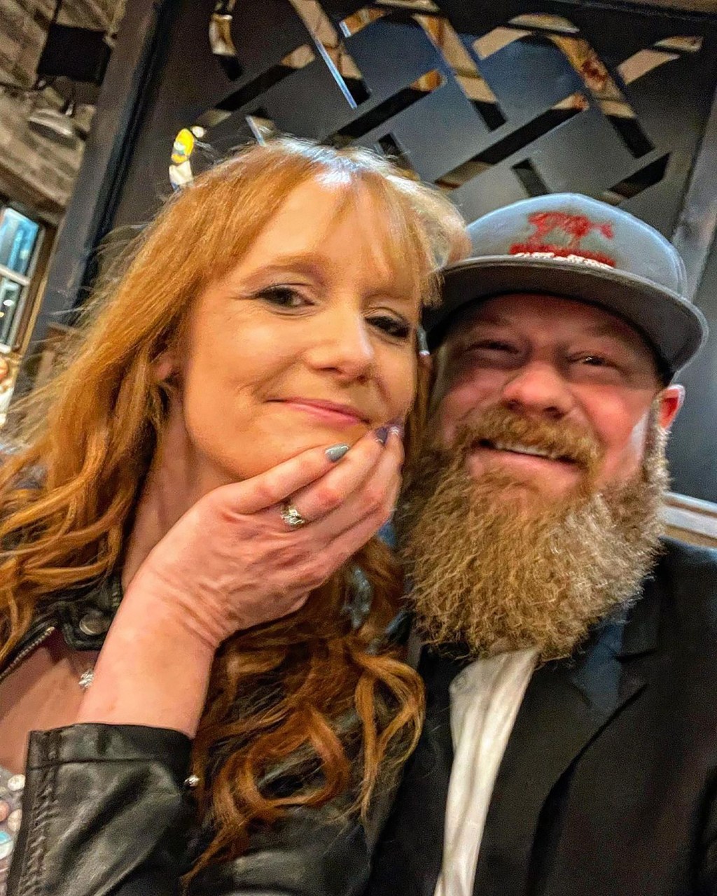 jake flint and wife brenda selfie