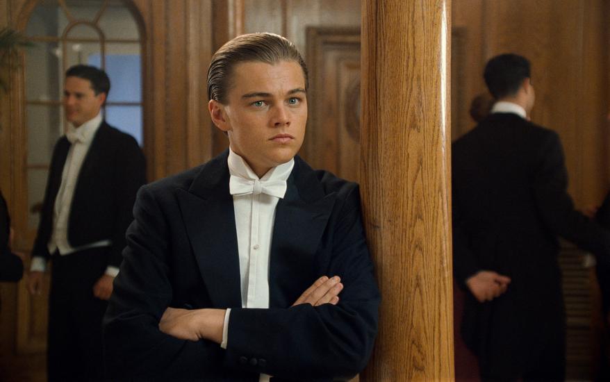 Leonardo DiCaprio in "Titanic"