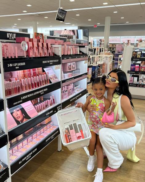 Kylie Jenner and Stormi Webster