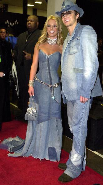 Britney Spears and Justin Timberlake in 2001.