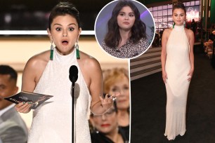Selena Gomez at the emmys