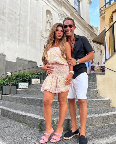 Teresa Giudice and Luis Ruelas posing for a photo together