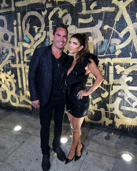 Teresa Giudice and Luis Ruelas posing for a photo together