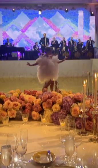 Tiffany Trump wedding reception dancers