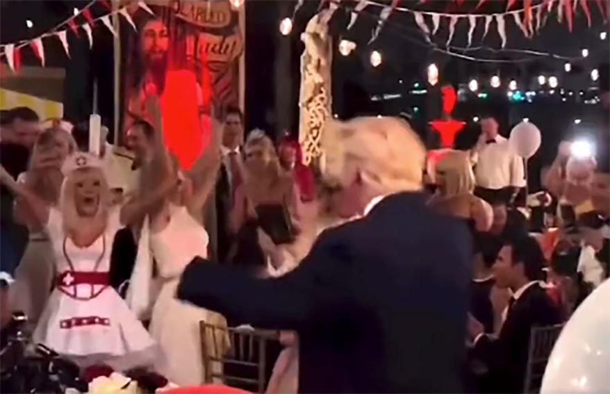 donald trump mar-a-lago halloween party 2022