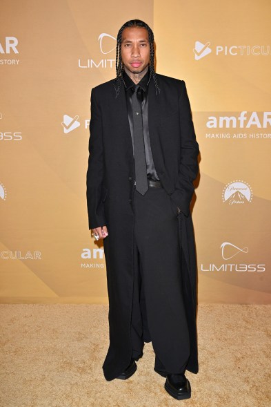 Tyga attends the amfAR Los Angeles Gala 2022.