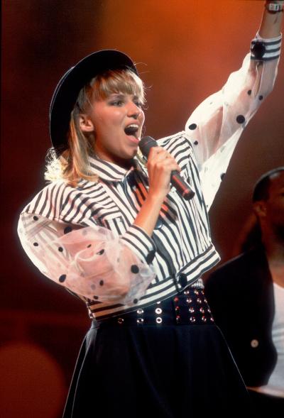 Debbie Gibson performing in 1988.