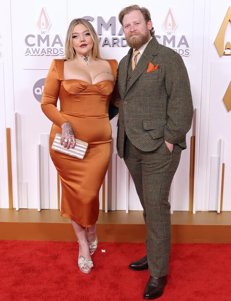 Elle King and Dan Tooker at the CMAs.