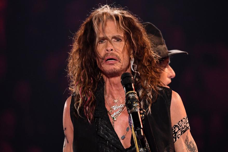 A close-up photo of Steven Tyler.