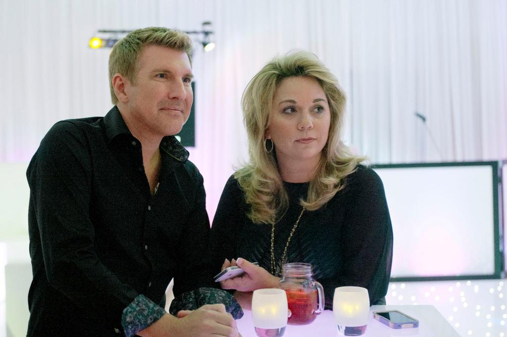 Todd Chrisley and Julie.