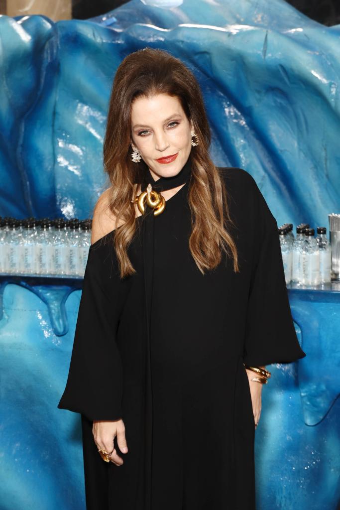 Lisa Marie Presley at an event.