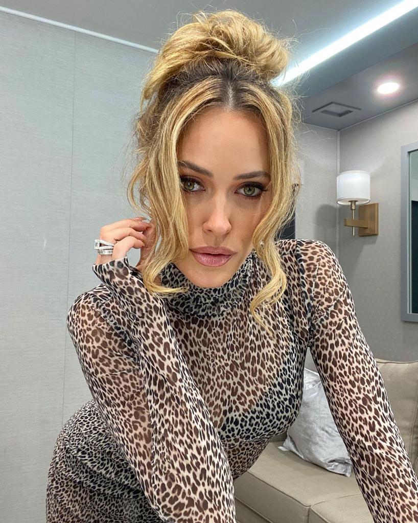 Peta Murgatroyd in a selfie on Instagram.