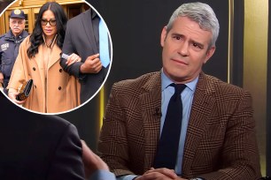 Andy Cohen and Jen Shah