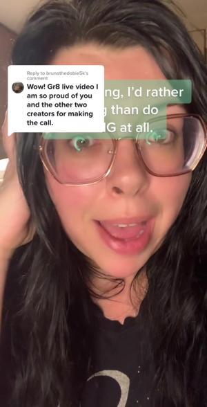 A Britney Spears fan on TikTok.