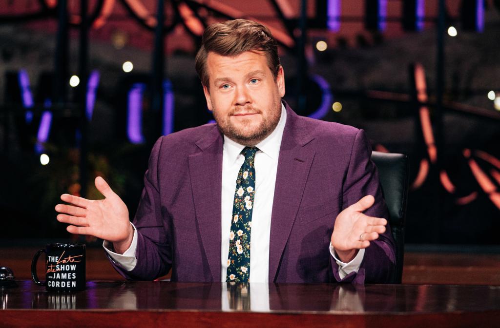 James Corden on "The Late Late Show with James Corden."