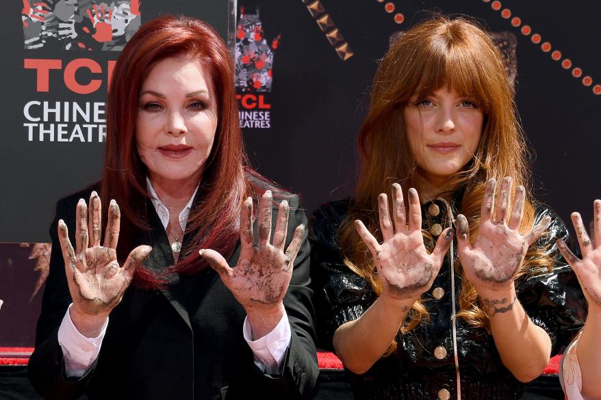 Priscilla Presley and Riley Keough