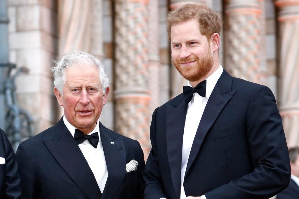 King Charles III attends "Our Planet" premiere with Prince Harry