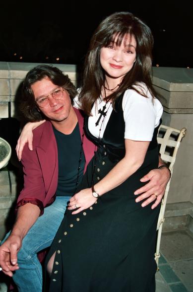 Valerie Bertinelli and Eddie Van Halen in 1994.