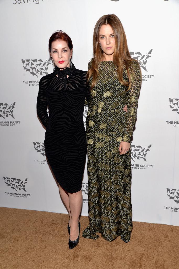 Riley Keough and Priscilla Presley