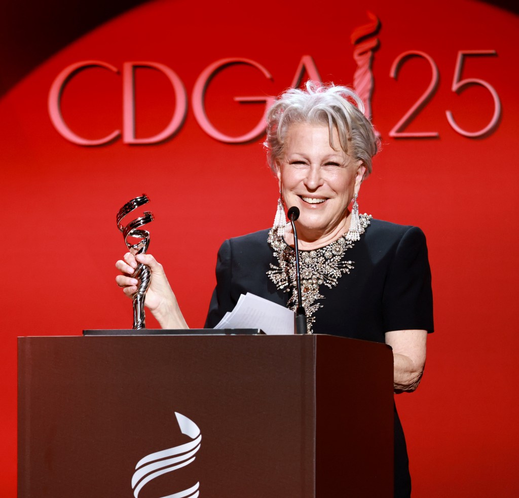 Bette Midler at the Costume Designers Guild Awards.