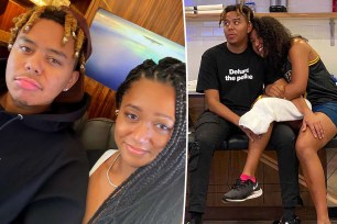 Noami Osaka smiles in selfie with Cordae, split with the couple cuddled up