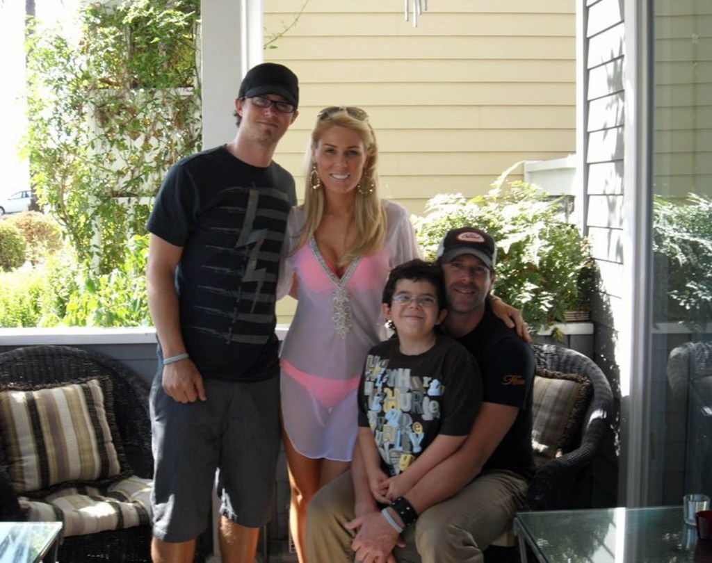 Gretchen Rossi and family
