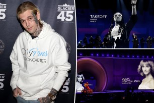 Aaron Carter split with the 2023 Grammy Awards In Memoriam.