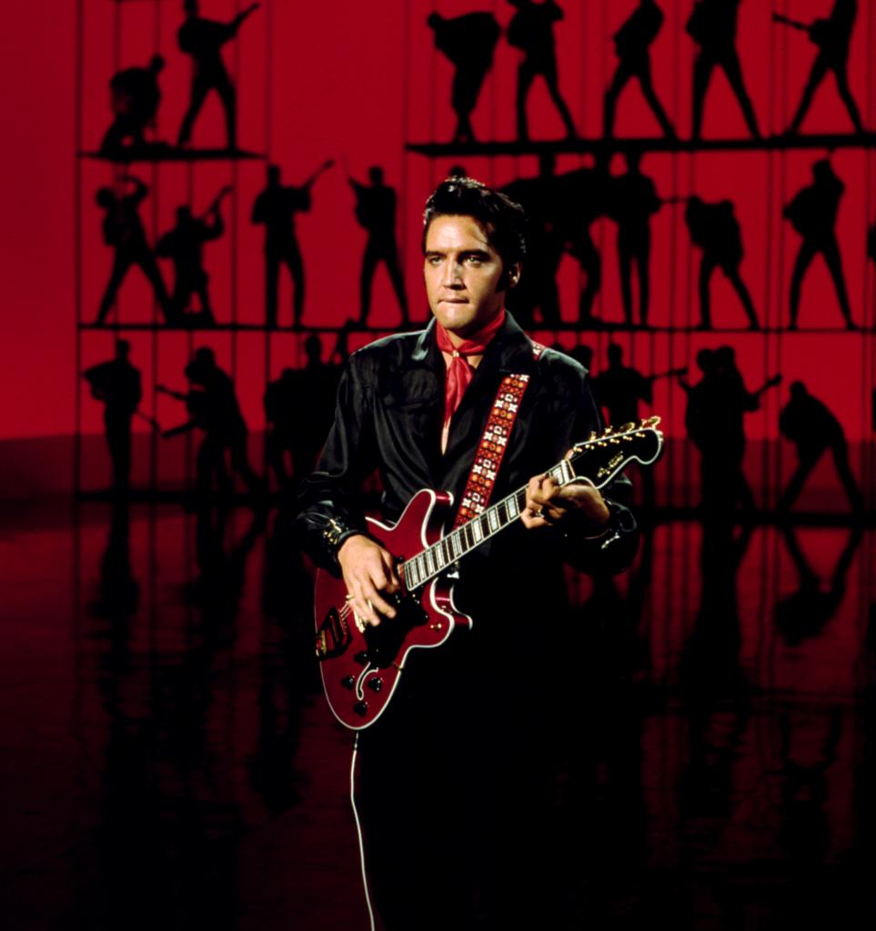 Elvis Presley during the '68 Comeback Special.