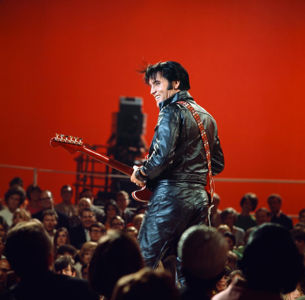 Elvis Presley during the '68 Comeback Special.