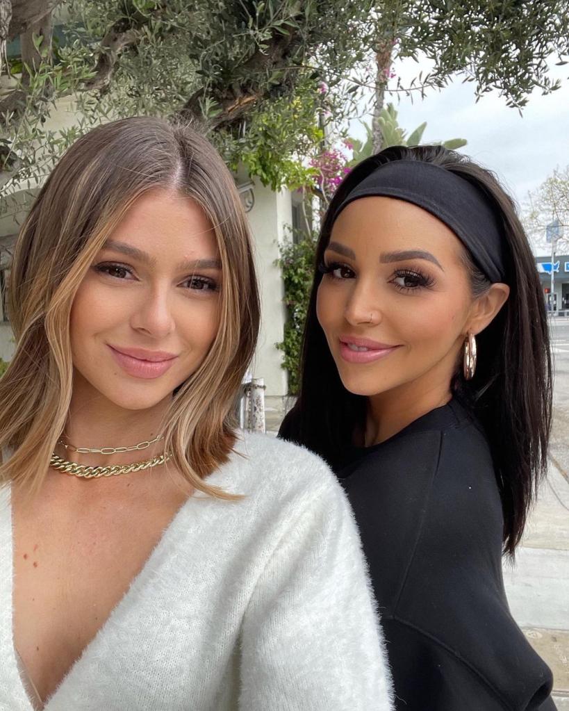 A selfie of Raquel Leviss and Scheana Shay.