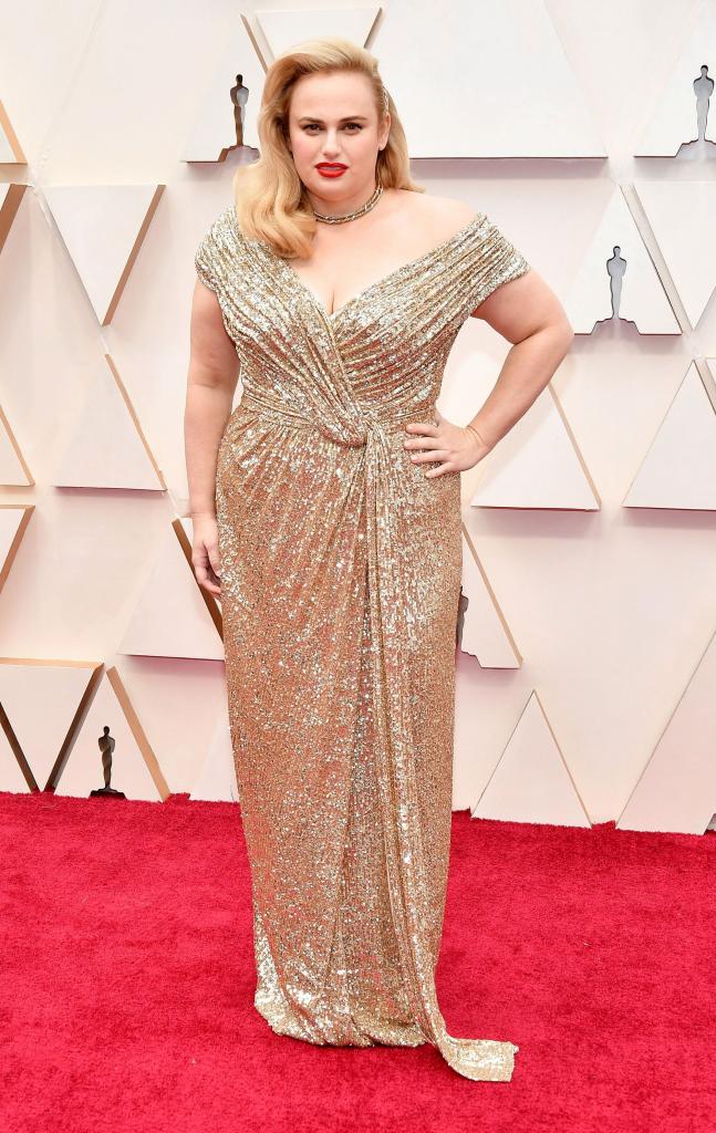 Rebel Wilson at the 2020 Oscars.