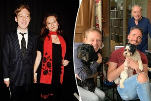 Andrew Lloyd Webber with his family