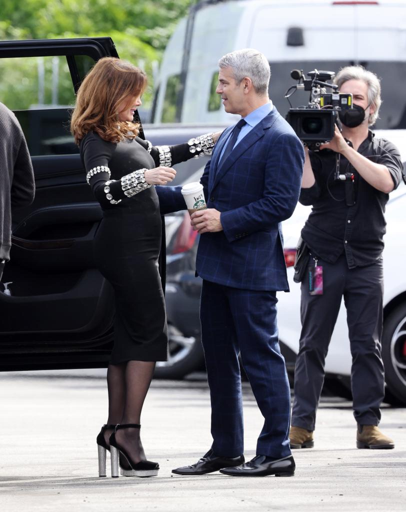 lisa vanderpump greeting andy cohen