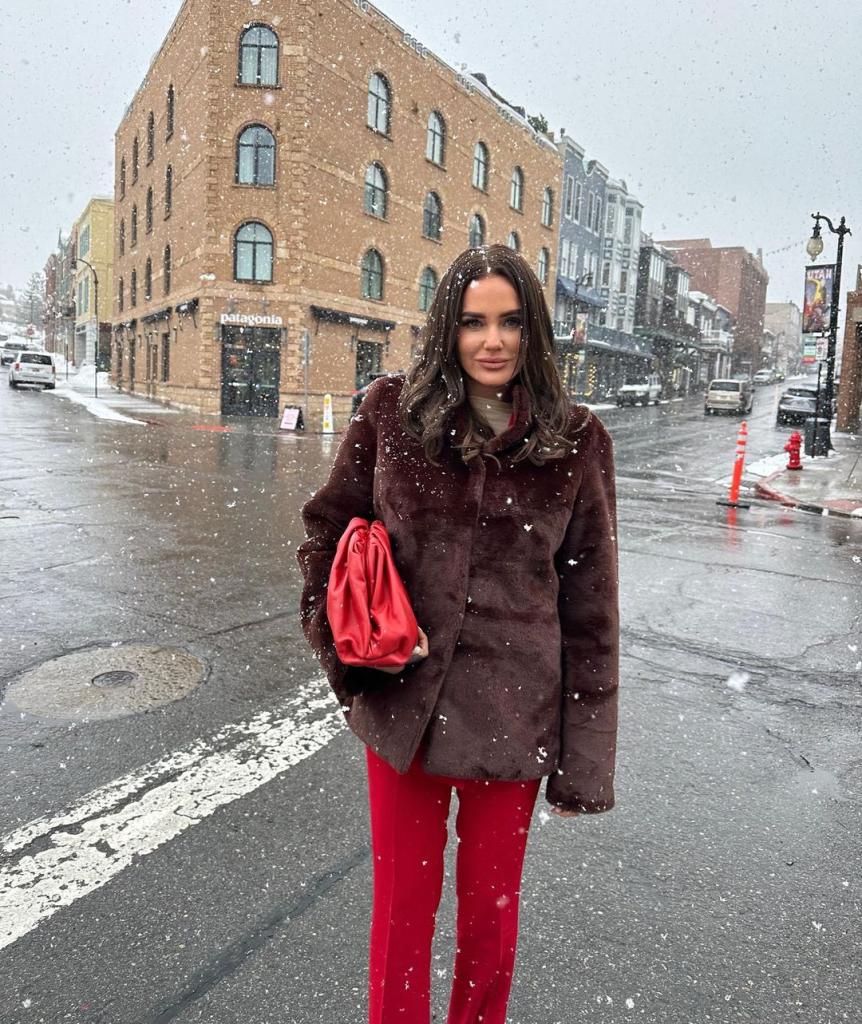 Meredith Marks standing in snow