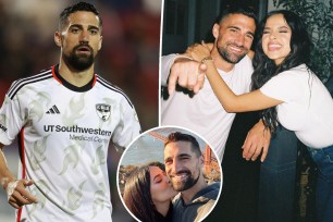 Sebastian Lletget and Beck G split image.