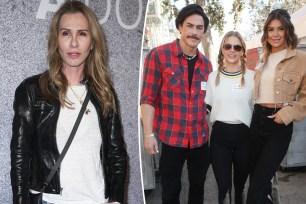 Carole Radziwill split with Tom Sandoval, Ariana Madix and Raquel Leviss.