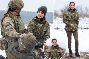 Kate Middleton, soldiers